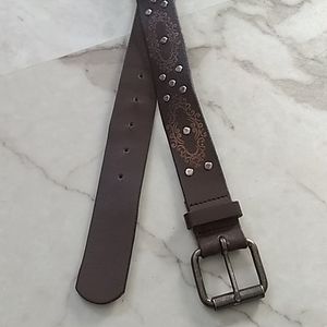 Candie's genuine Italian leather belt.